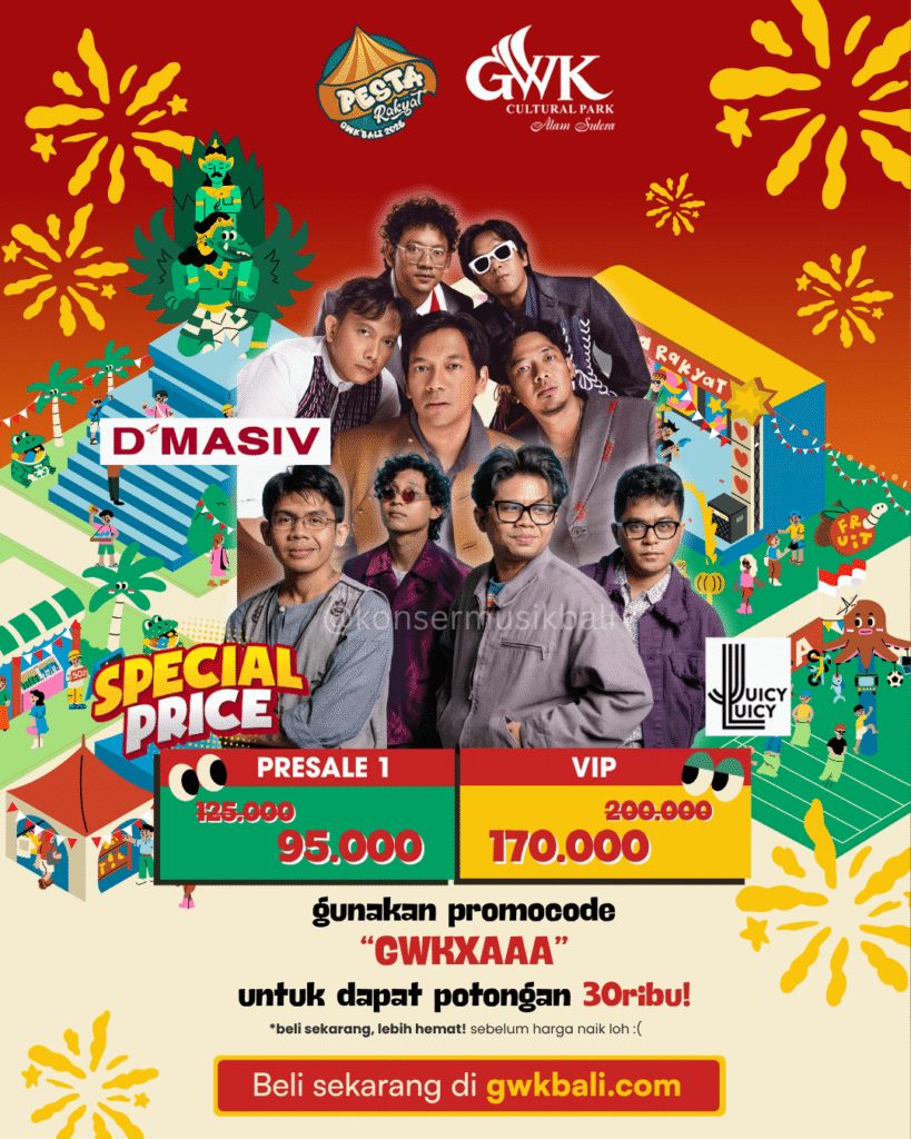 Lineup Pesta Rakyat GWK Bali 2026