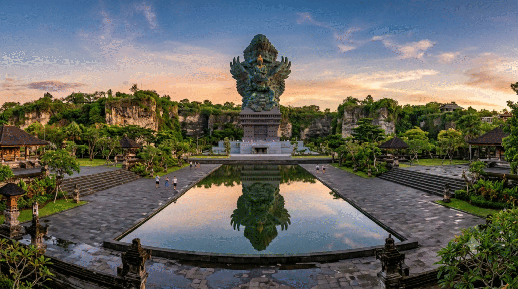 Foto Patung GWK Garuda Wisnu Kencana