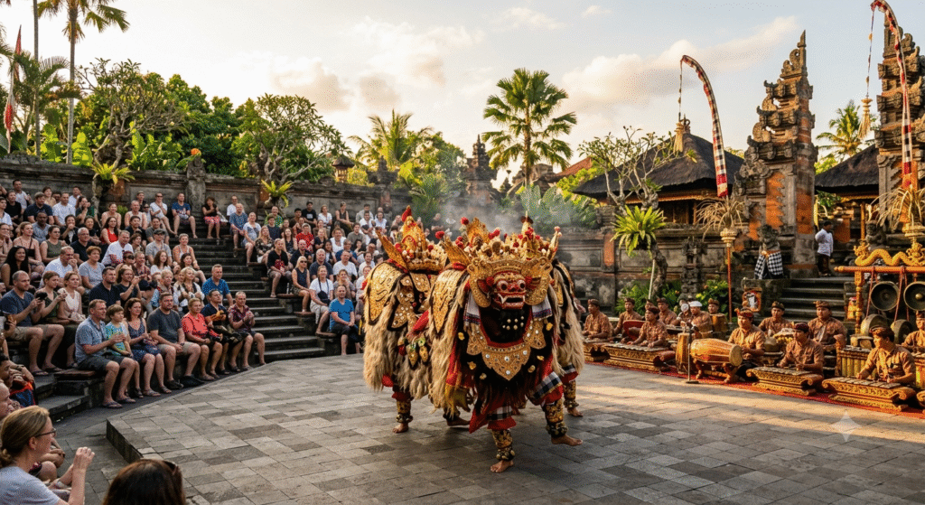 The Baraong Show at GWK in the late afternoon